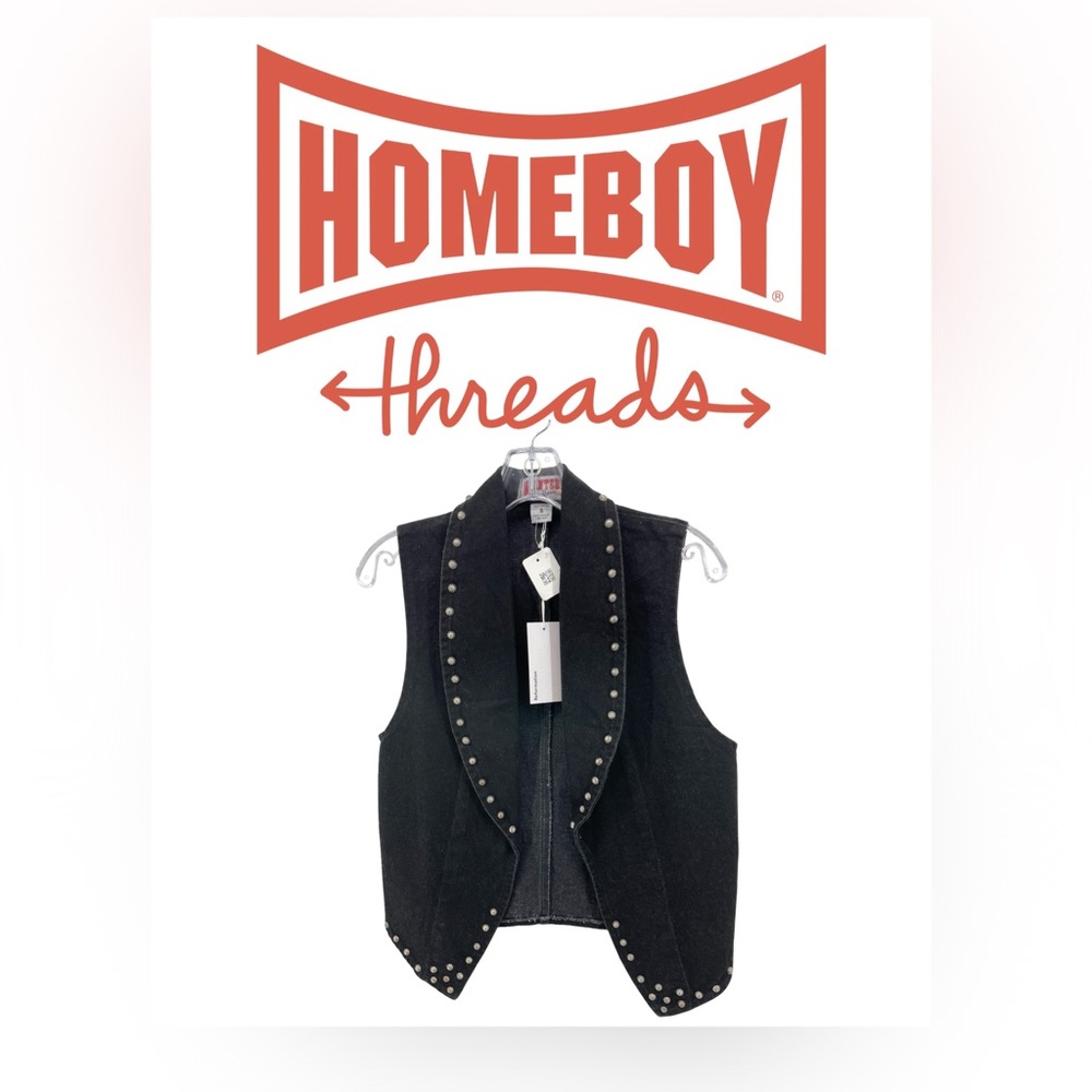 Vintage Wanted by Beads Beautiful Womens Denim Vest